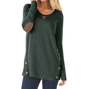 Green Button Top
